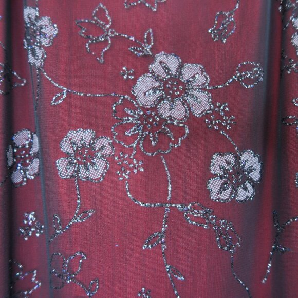 Vintage 90s Candy Rocket Floral Fringe Mini Dress - Picture 7 of 12